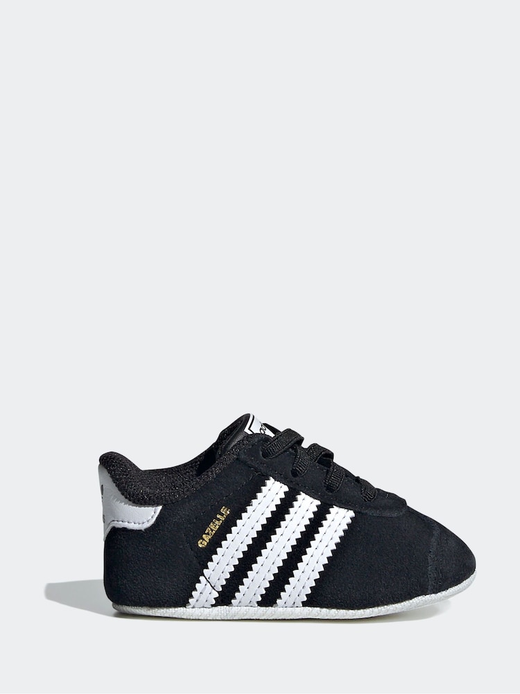 Negro - adidas Gazelle Crib Trainers - Imagen 1 de 9