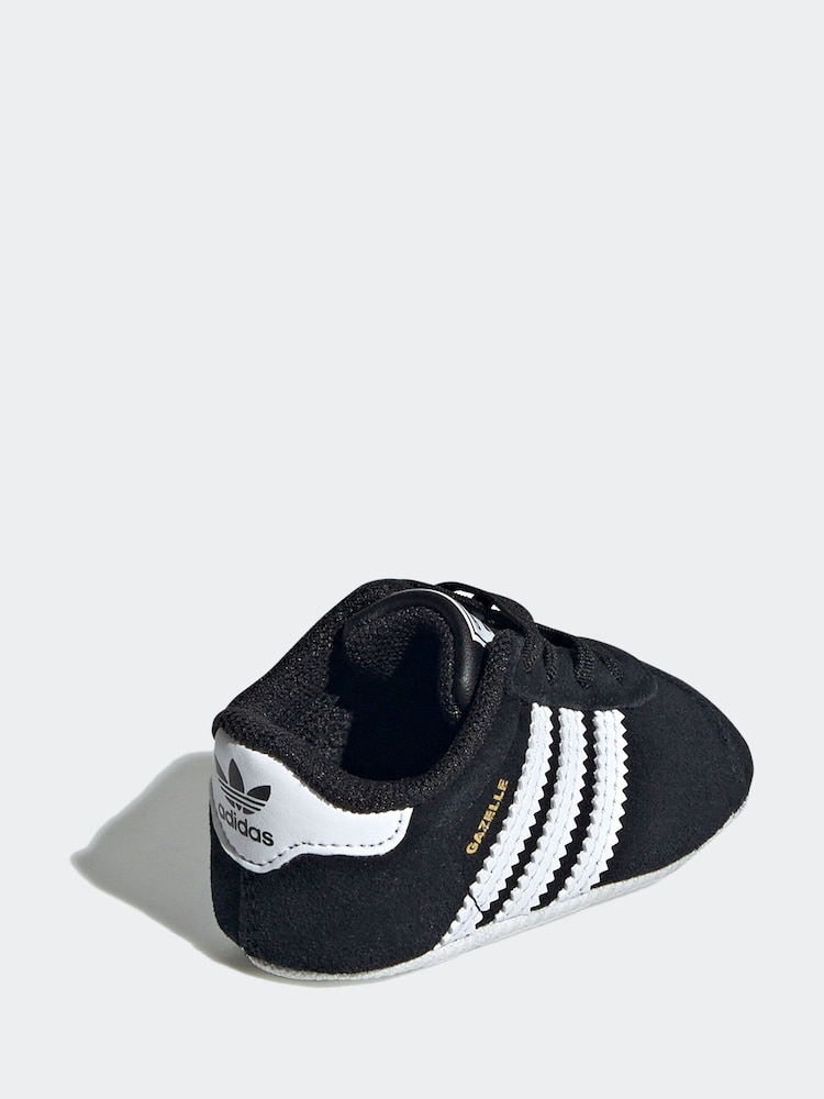 שחור - Adidas נעלי ספורט, דגם Gazelle Crib - Image 4 of 9