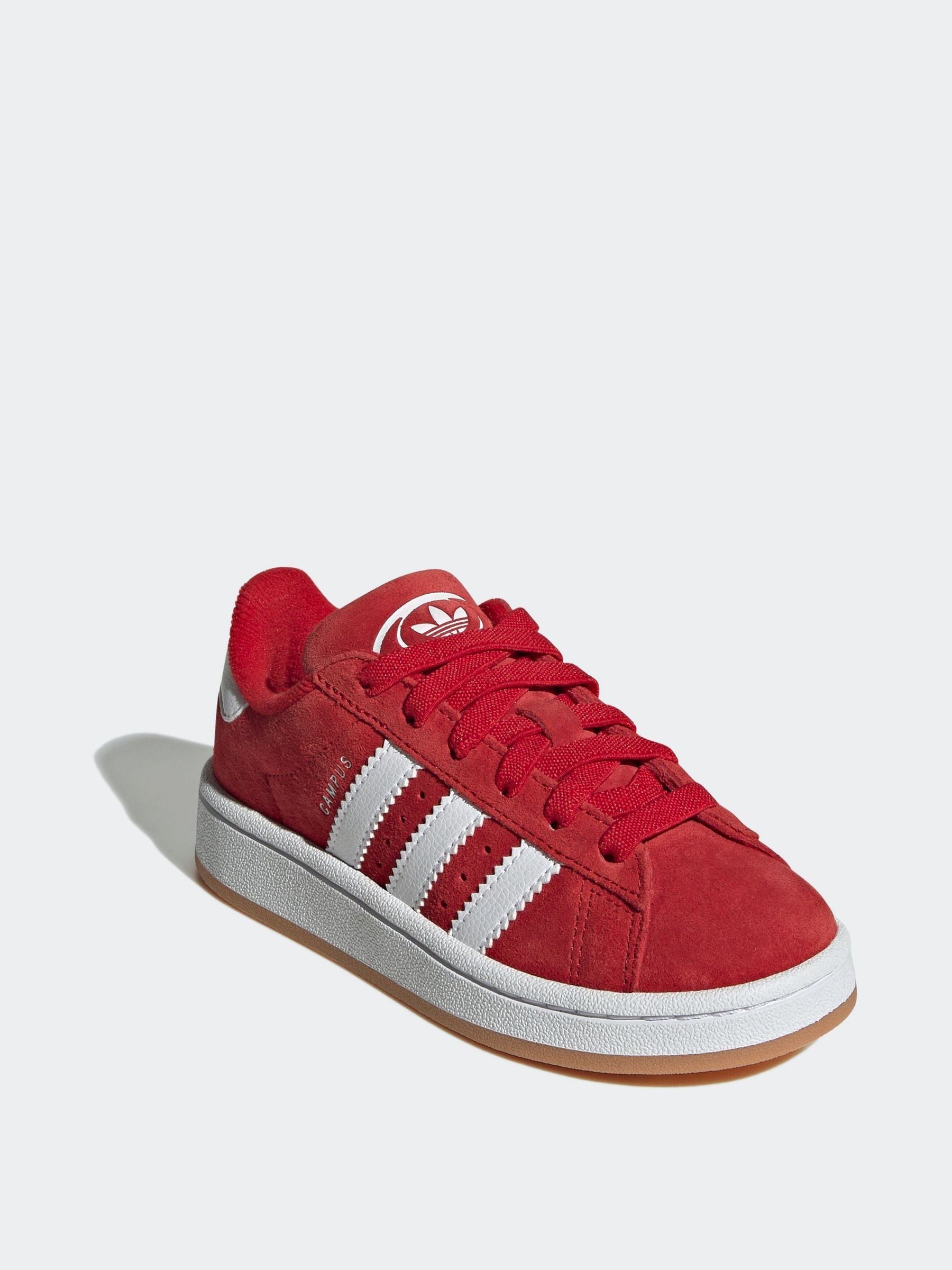 Buy adidas Originals Bright Red Campus 00s Elastic Lace Kids