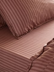 Yard ChocolateRosewod Yard Marlow Stripe Duvet Cover Set - Image 2 of 2