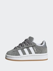 adidas Originals Grey Campus 00s Elastic Lace Trainers - Image 2 of 8