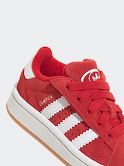adidas Originals Red Campus 00s Elastic Lace Trainers - Image 8 of 9
