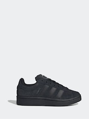 adidas Black Junior Campus 00s Trainers - Image 1 of 9
