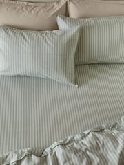 Yard ArtichokeSage Yard Marlow Stripe Duvet Cover Set - Image 1 of 2