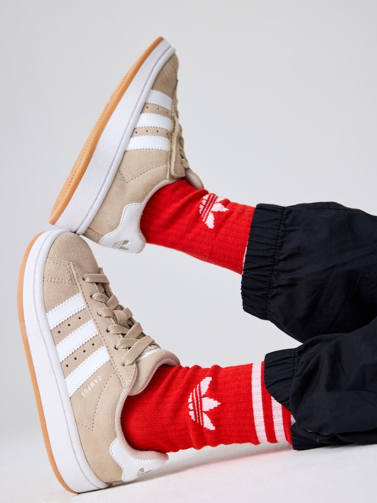 adidas Originals dark Brown Campus 00s Trainers - Image 3 of 12