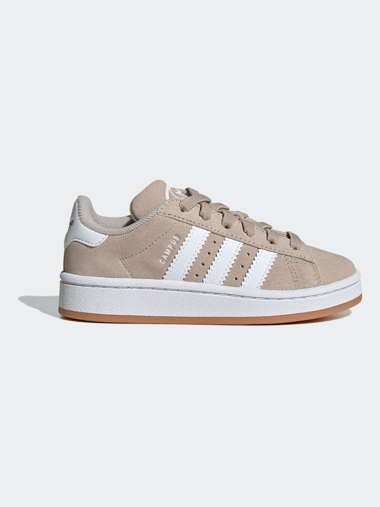 adidas Originals dark Brown Campus 00s Trainers - Image 4 of 12