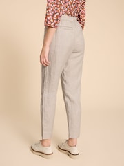 White Stuff Natural Rowena 100% Linen Trousers - Image 2 of 6