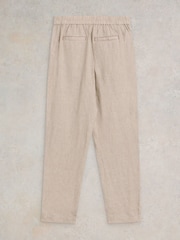 White Stuff Natural Rowena 100% Linen Trousers - Image 6 of 6
