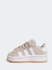 adidas Originals Brown Campus 00s Elastic Lace Trainers - Image 2 of 9