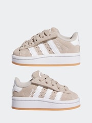 adidas Originals Brown Campus 00s Elastic Lace Trainers - Image 7 of 9