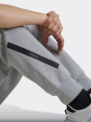 adidas Grey ZNE Joggers - Image 3 of 4