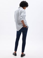 Gap Dark Blue Maternity Full Panel Skinny Jeans - Image 3 of 4