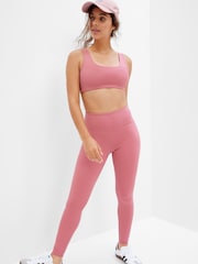 Gap Pink High Waisted Full Length Leggings - Image 1 of 4