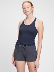 Gap Navy Blue Ribbed Support Vest - Image 1 of 4