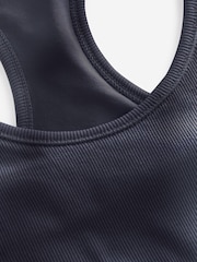 Gap Navy Blue Ribbed Support Vest - Image 4 of 4