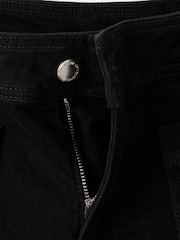 Mango Grey Jessie Cropped Straight Leg Jeans - Image 8 of 9