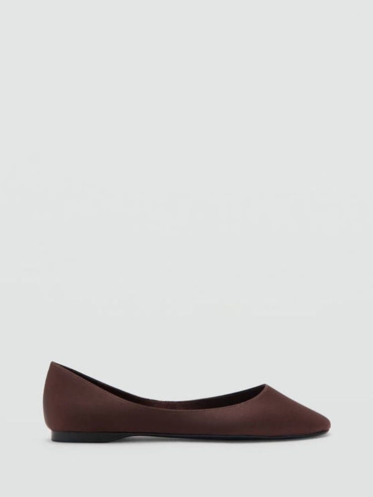 Mango Brown Slip On Pumps - Image 2 of 4
