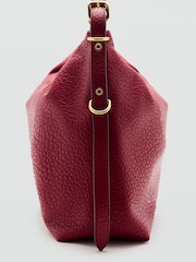 Mango Red Slouchy Shoulder Bag - Image 2 of 4