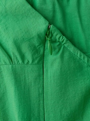 Mango Green Halter Neck Midi Dress - Image 7 of 7