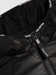 River Island Black Back To School Lightweight Hooded Jacket - Image 3 of 4