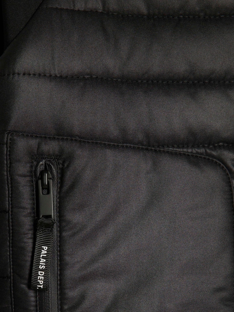 River Island Black Back To School Lightweight Hooded Jacket - Image 4 of 4