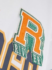 River Island White Oversized Bulldog New York T-Shirt - Image 3 of 4