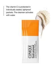 Clinique Fresh Pressed Renewing Powder Cleanser with Pure Vitamin C, 28 x 0.5g Sachets - Image 4 of 5