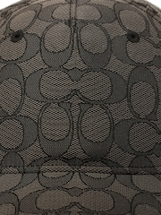 COACH Grey Signature C Jacquard Baseball Hat - Image 4 of 4