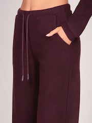 Pineapple Brown Super Cosy Wide Leg Joggers - Image 3 of 6