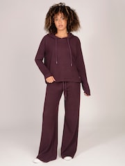 Pineapple Brown Super Cosy Dip Hem Hoodie - Image 2 of 4
