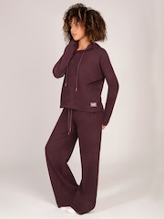 Pineapple Brown Super Cosy Dip Hem Hoodie - Image 3 of 4