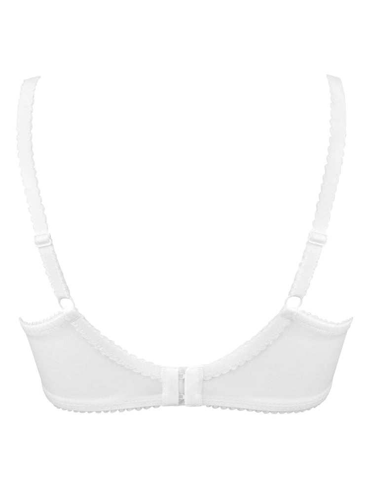 Weiß - Pour Moi Lingerie Flora Leicht wattierter Bügel-BH - Bild 5 von 5