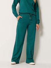 Long Tall Sally Blue Wide Leg Joggers - Image 2 of 5