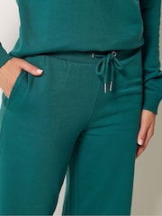 Long Tall Sally Blue Wide Leg Joggers - Image 4 of 5