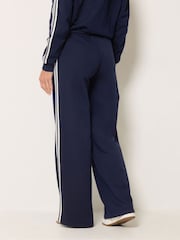 Azul - Long Tall Sally Side Tape Wide Leg Joggers - Imagen 3 de 6