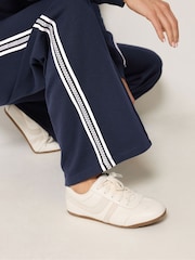 Azul - Long Tall Sally Side Tape Wide Leg Joggers - Imagen 4 de 6