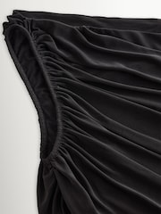Norma Kamali Black Diana One Shoulder Midi Dress - Image 8 of 10