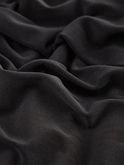 Norma Kamali Black Diana One Shoulder Midi Dress - Image 9 of 10