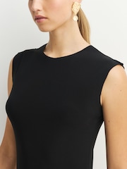 Norma Kamali Black Sleeveless Maxi Dress - Image 5 of 10