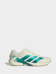 adidas White Adizero Counterblast Indoor Shoes - Image 1 of 9