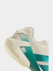 adidas White Adizero Counterblast Indoor Shoes - Image 7 of 9