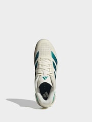 adidas White Adizero Counterblast Indoor Shoes - Image 8 of 9