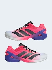 adidas Pink Adizero Counterblast Indoor Shoes - Image 5 of 9