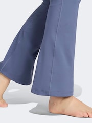 adidas Blue All Me Essentials Flare Leggings - Image 5 of 6