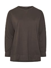 Evans Brown Luxe Sweatshirt - Image 5 of 5
