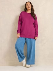 Evans Pink Luxe Sweatshirt - Image 2 of 5