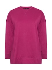 Evans Pink Luxe Sweatshirt - Image 5 of 5