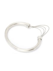 AllSaints Silver Tone Swag Chain Cuff Bracelet - Image 2 of 3