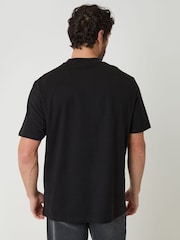 Threadbare Red Relaxed Fit Cotton T-Shirts 2 Pack - Image 2 of 4