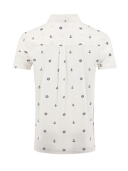 Weird Fish Cream Hugh Printed Shirt - Image 9 of 9